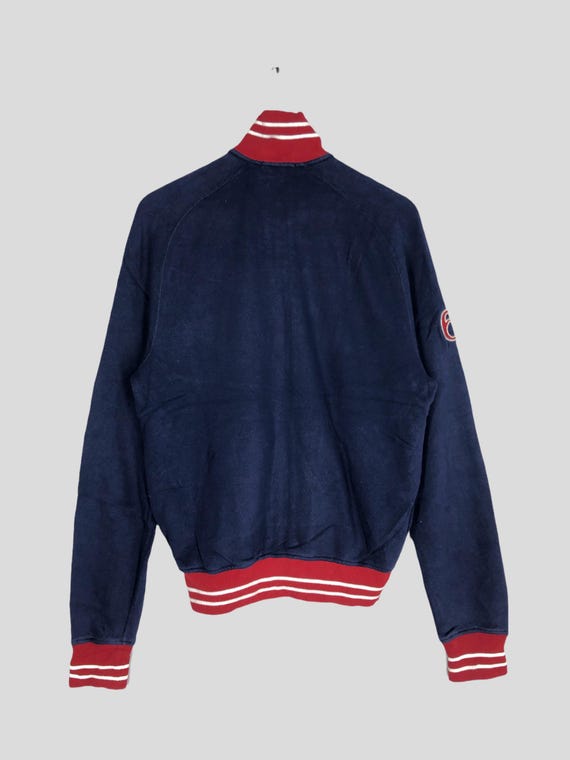 Vintage Y2K Polo 67 Polo by Ralph Lauren Spellout Zipper Sweater