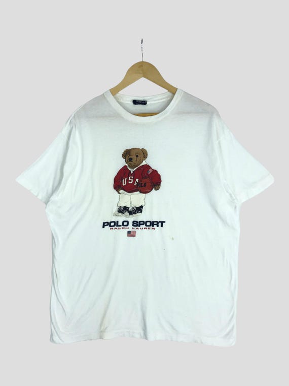 ヴィンテージ ポロベア バスケットボール Tシャツ ラルフローレン