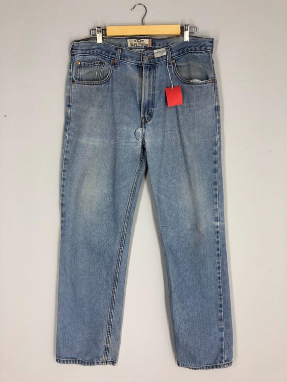 Levi’s 2nd 90s size36 Size 36x42 Vintage 90s LEVI'S Blue Stone Washed Jeans Levi's