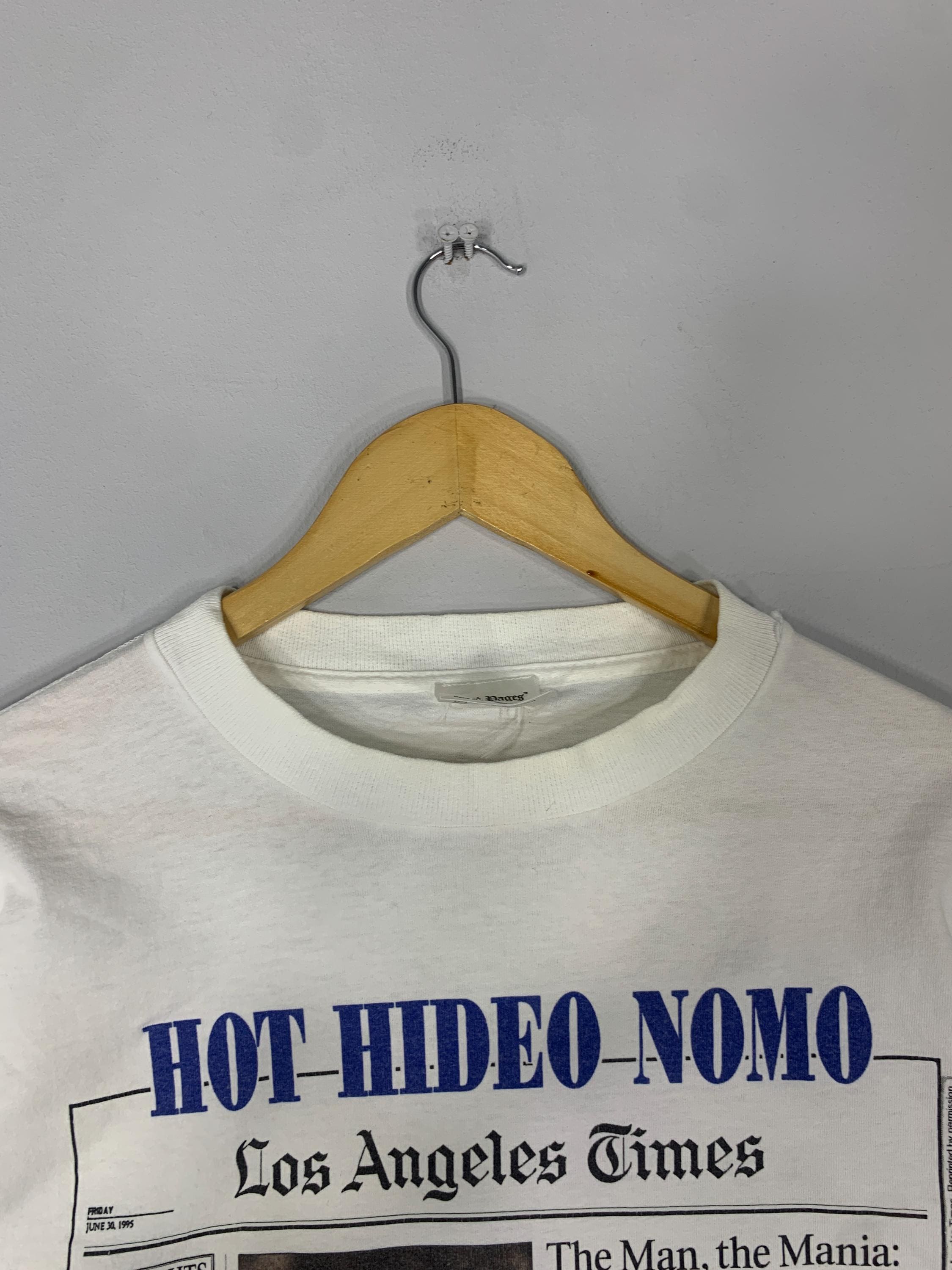 ヴィンテージ90年代ロサンゼルス・ドジャースTシャツ：野茂英雄MLB T