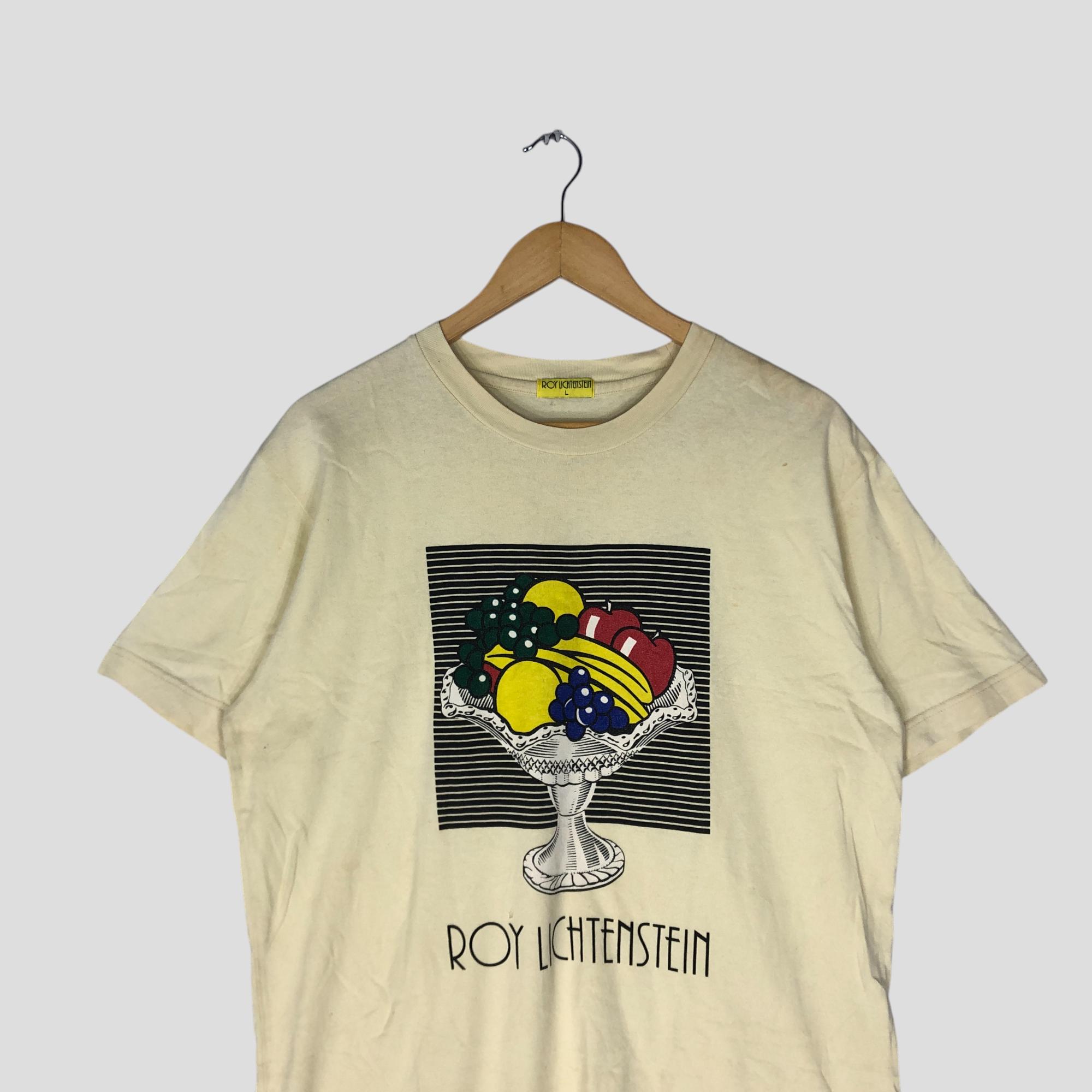 ヴィンテージ ロイ・リキテンスタイン Tシャツ：クリスタルボウルの