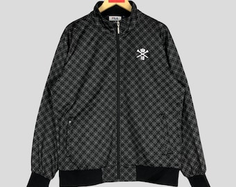 Vintage 90s Fila Golf Zipper Jacket 3L Fila Light Jacket Fila Sweater Fila Track Top Casual Style Fashion Style Sportwear Size 3L