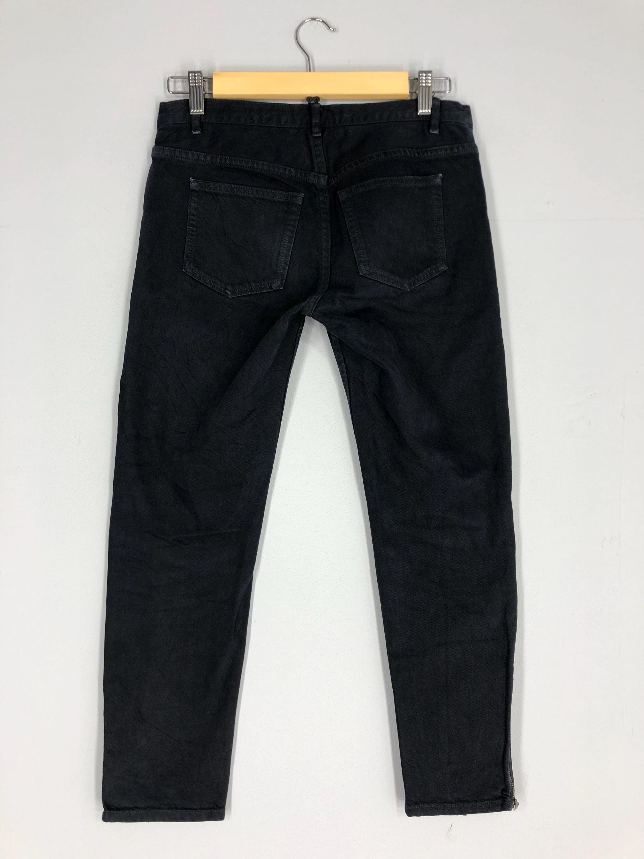 A.P.C. パリ ブラック スキニージーンズ - サイズ 29、日本製 - Etsy 日本