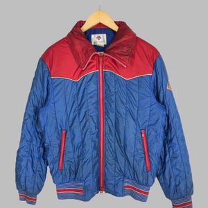 Vintage 90s US Ski Team by Descente Ski Wear Jacket Descente Skiing Cold Weather Snow Gear Bomber  Descente Ski Suit Outfit Winter Size L