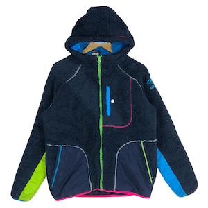 Vintage 90&#39;s Umbro Fleece Jacket Large Umbro Sportswear Blue Jacket Umbro Training Wear Football Kits Light Zipper Coat Size L