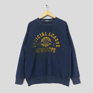 Vintage Official League Newsboys sweatshirt Crewneck Pullover Casual Fashion Style Size XL