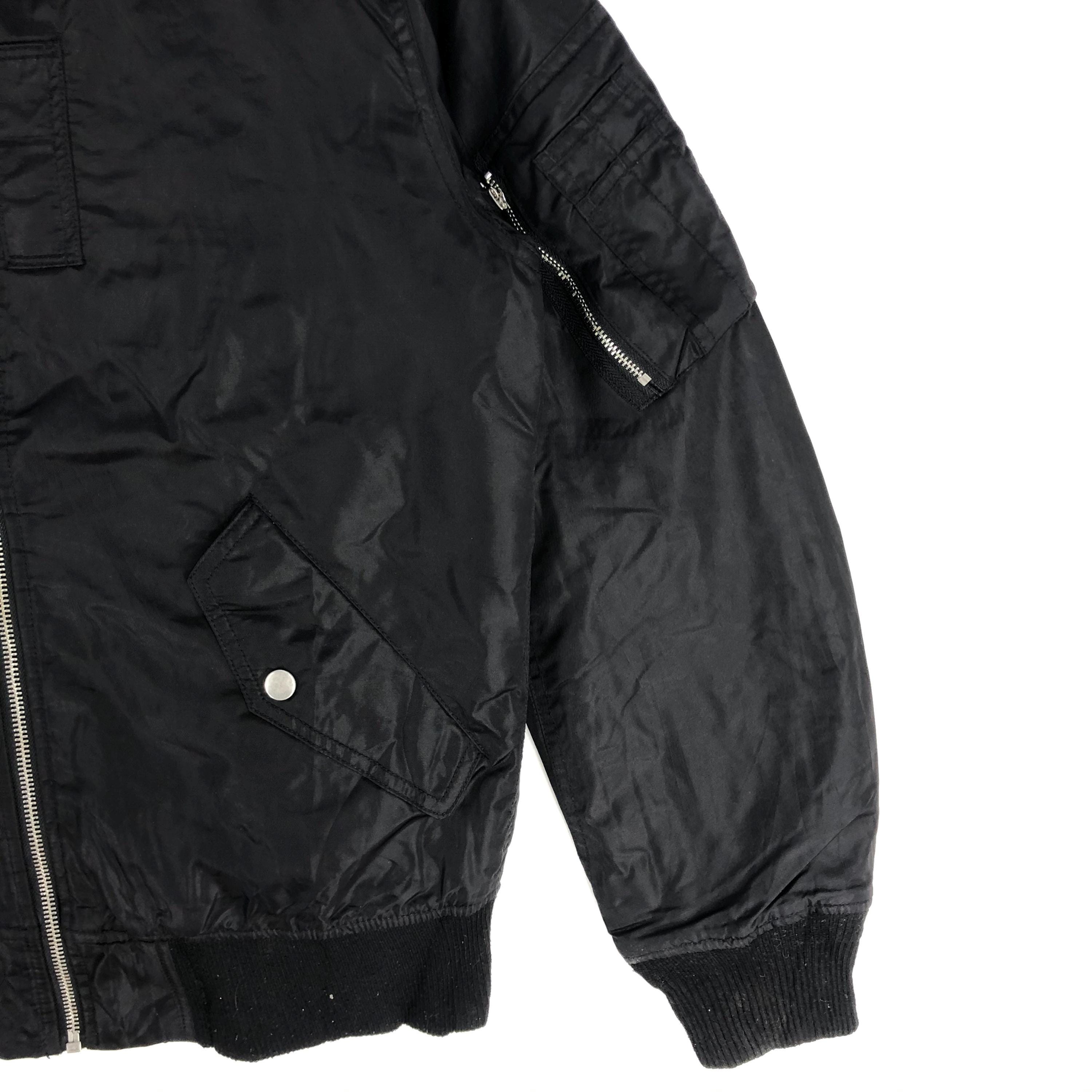 Vintage Y2K Confirm MA-1 Military Garments Bomber Jacket