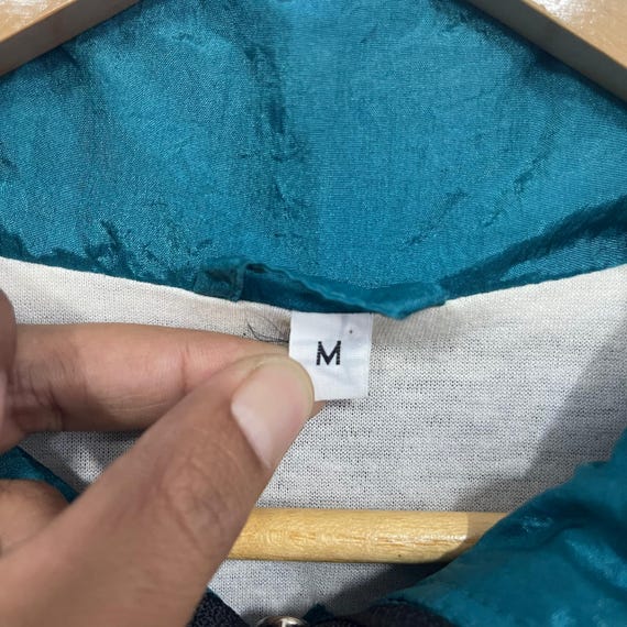 Vintage Active Stuff Colourblock Windbreaker Zipp… - image 9