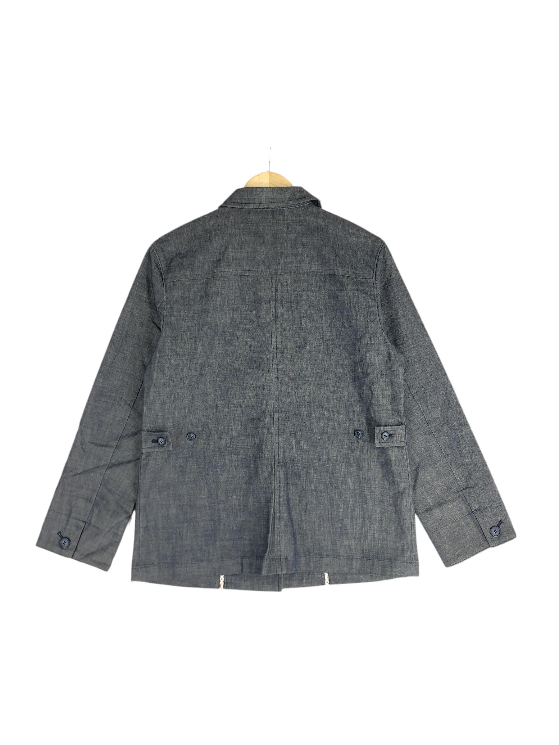 ジャケット・アウター 70s McGregor Gray Wool Stadium Jacket Mcgregor 70 80's Wool Stadium Jacket Navy G13-4614 Size M