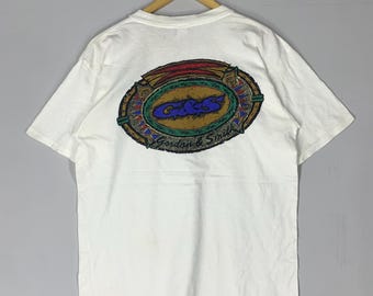 T-shirt promozionale vintage Gordon And Smith Surfer Beach Skate, taglia M