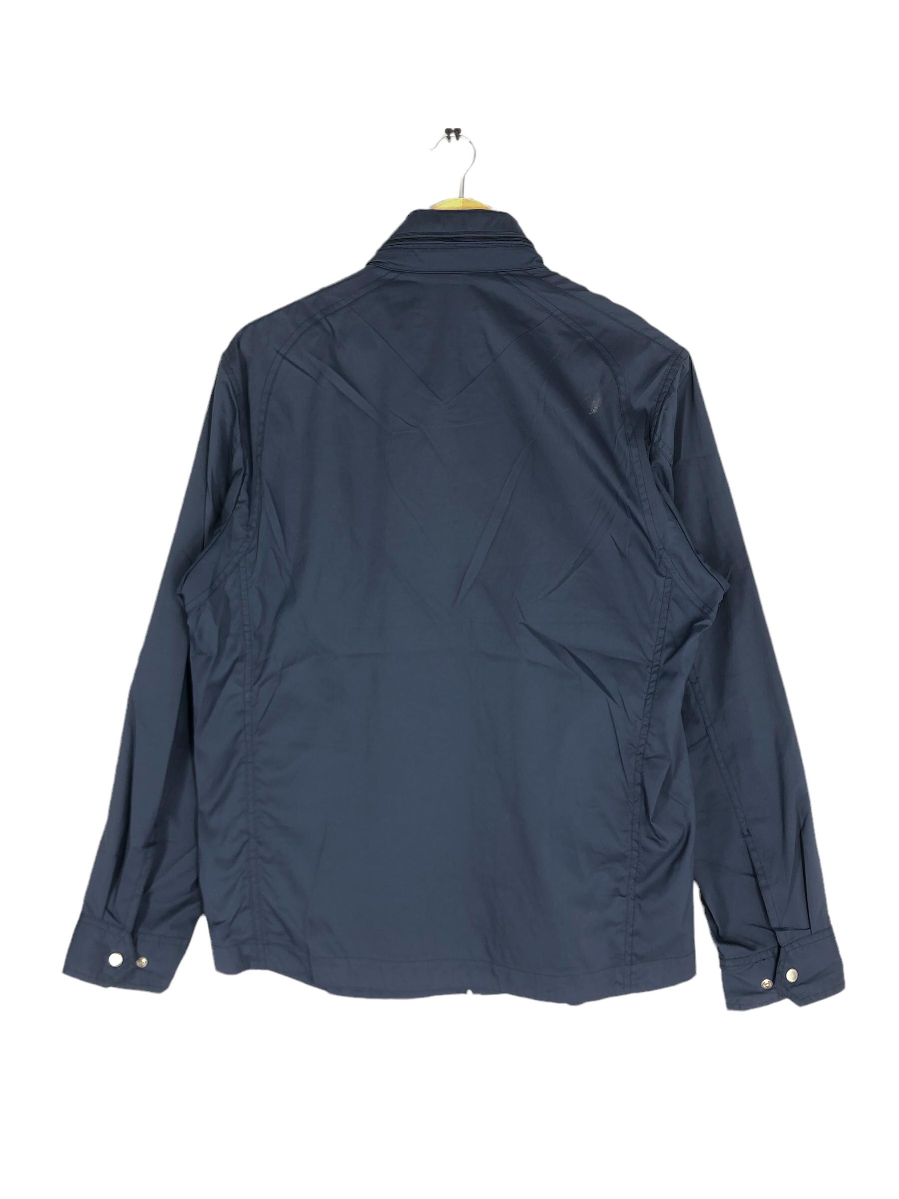 Vintage Mcgregor Harrington Jacket, 1990s Blue Nylon Windbreaker 