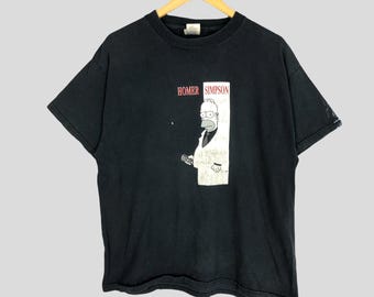 90S DELTA THE SIMPSONS SCARFACE Tシャツ XL 90S DELTA THE SIMPSONS SCARFACE Tシャツ XL