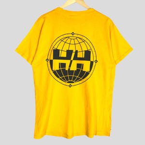 Vintage Helly Hansen Big Image T Shirt Large Yellow Helly Hansen Twin Sails Sea Gear T Shirt Size L