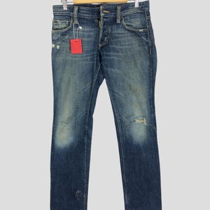 Storlek 32x39 Dsquared2 Stone Wash Jean Dsquared2 Ljusblå Jean Dsquared2 Riven Denim Dsquared2 Byxor Casual Dsquared2 Byxor W32
