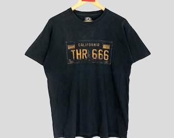 Vintage 90s Thrasher Magazine THR 666 T-Shirt - Skater Style