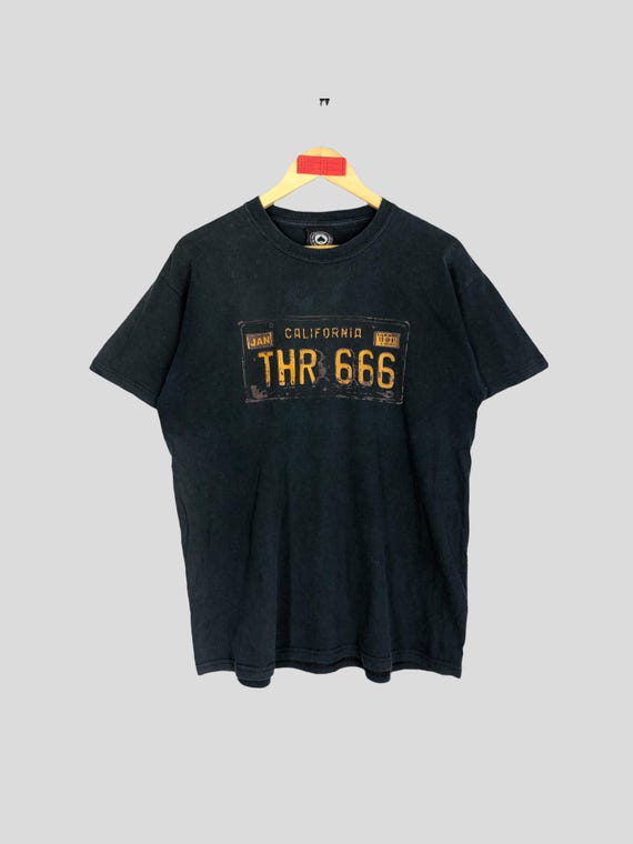 Vintage 90s Thrasher Magazine THR 666 T-shirt - Skater Style - Etsy