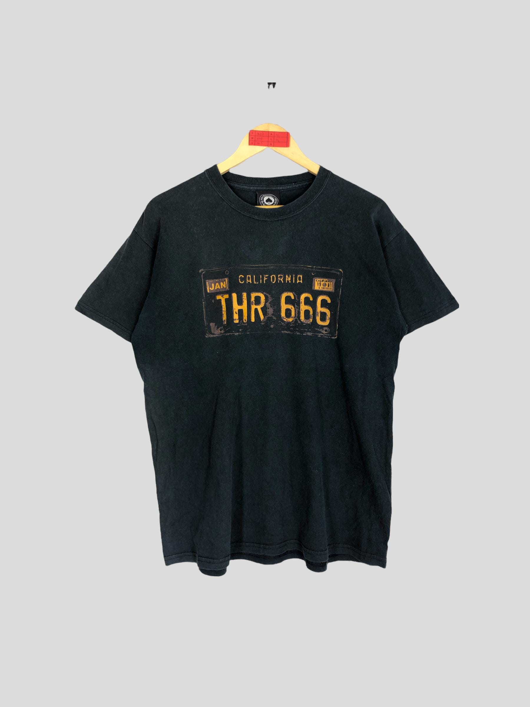 Vintage 90's Thrasher Magazine THR 666 T Shirt Medium