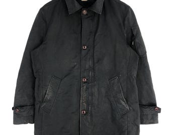 Vintage C.P. Company Flachs Linen Field Jacket Designer Casual