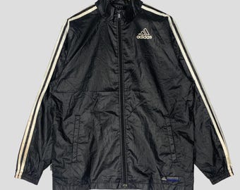 Vintage ADIDAS Clima 365 Waterproof Zipper Jacket - Etsy