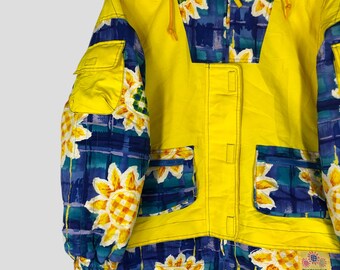 ヴィンテージ 90年代 ノーブランド マルチカラー スキーウェア