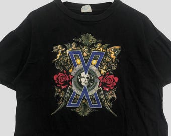 Vintage 90s X Japan Tour T-shirt: Double Sided Graphic Band Tee - Etsy