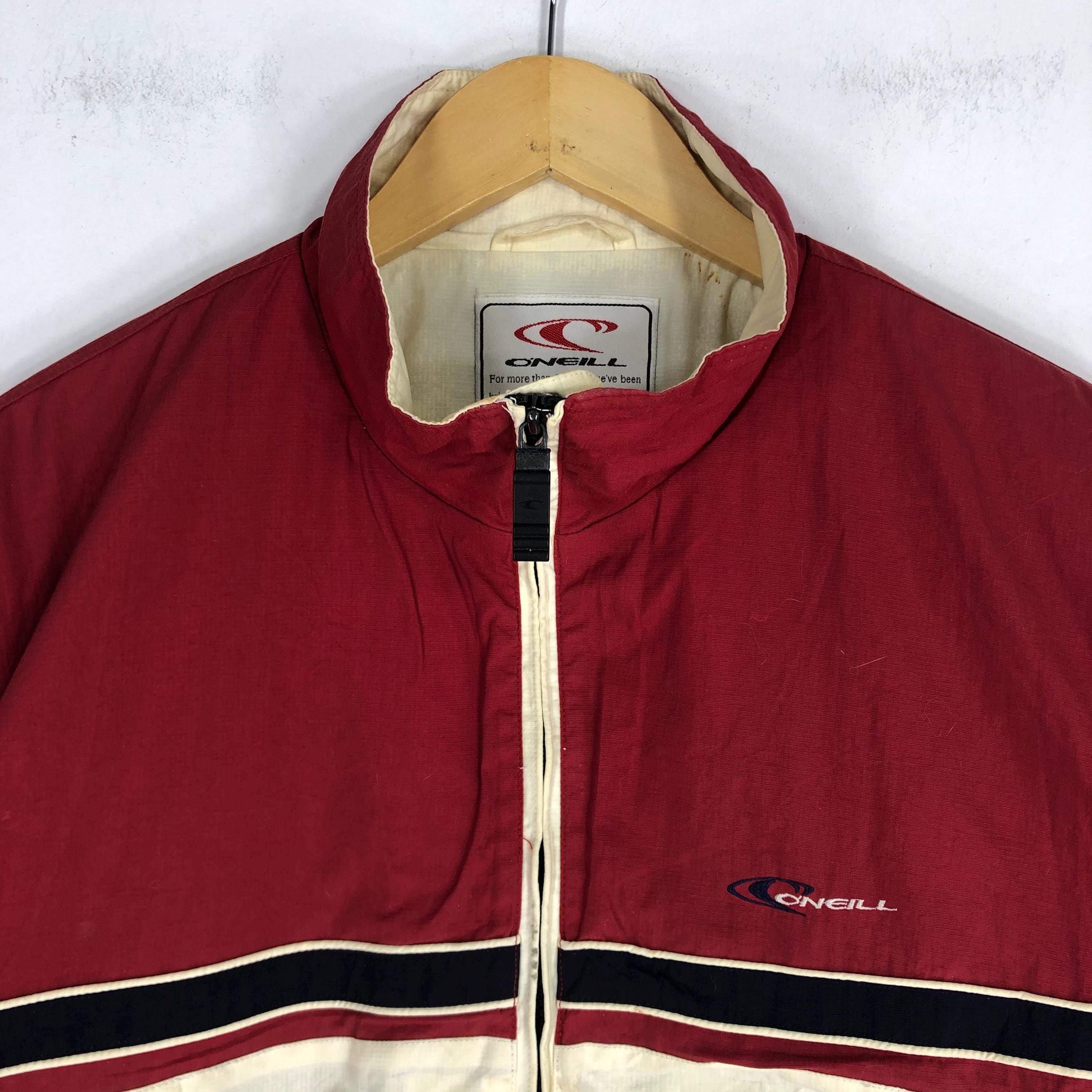 Vintage 90s O'neill Surf Light Zipper Jacket Small O'neill