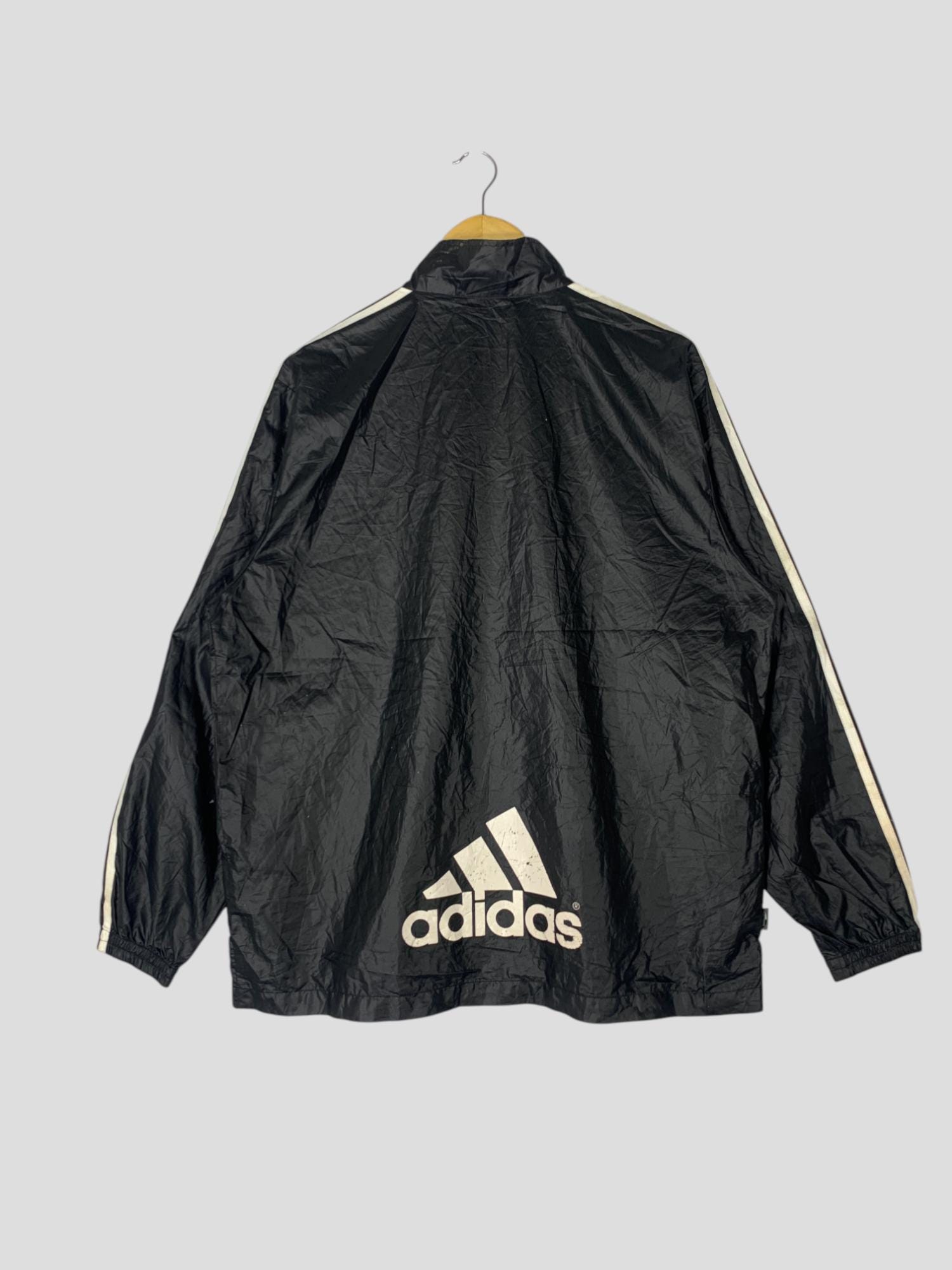 ジャケット・アウター 00s y2k adidas rum leather best adidas Originals Men's Graphics Y2K Track Top Black/Orange Rush X