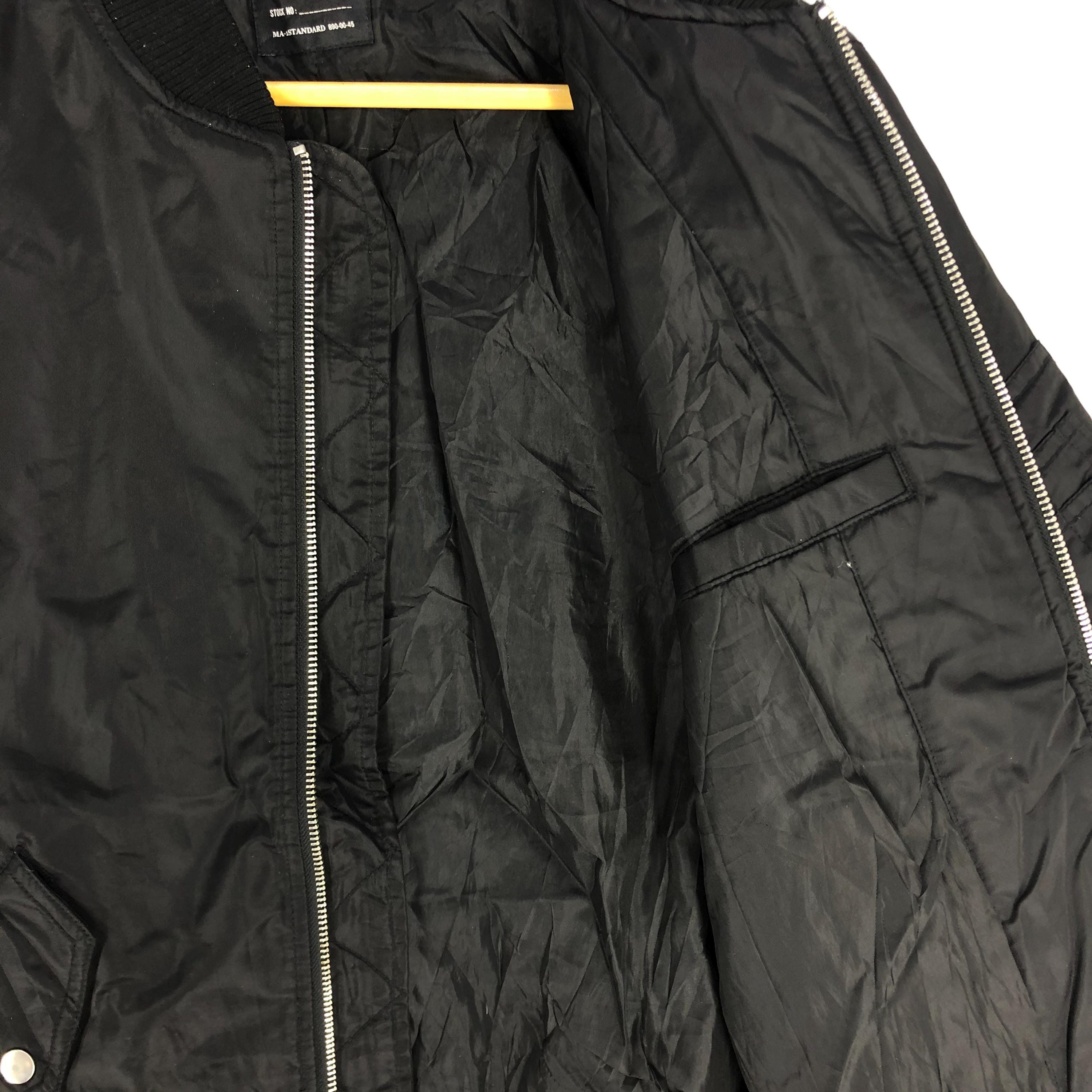 Vintage Y2K Confirm MA-1 Military Garments Bomber Jacket