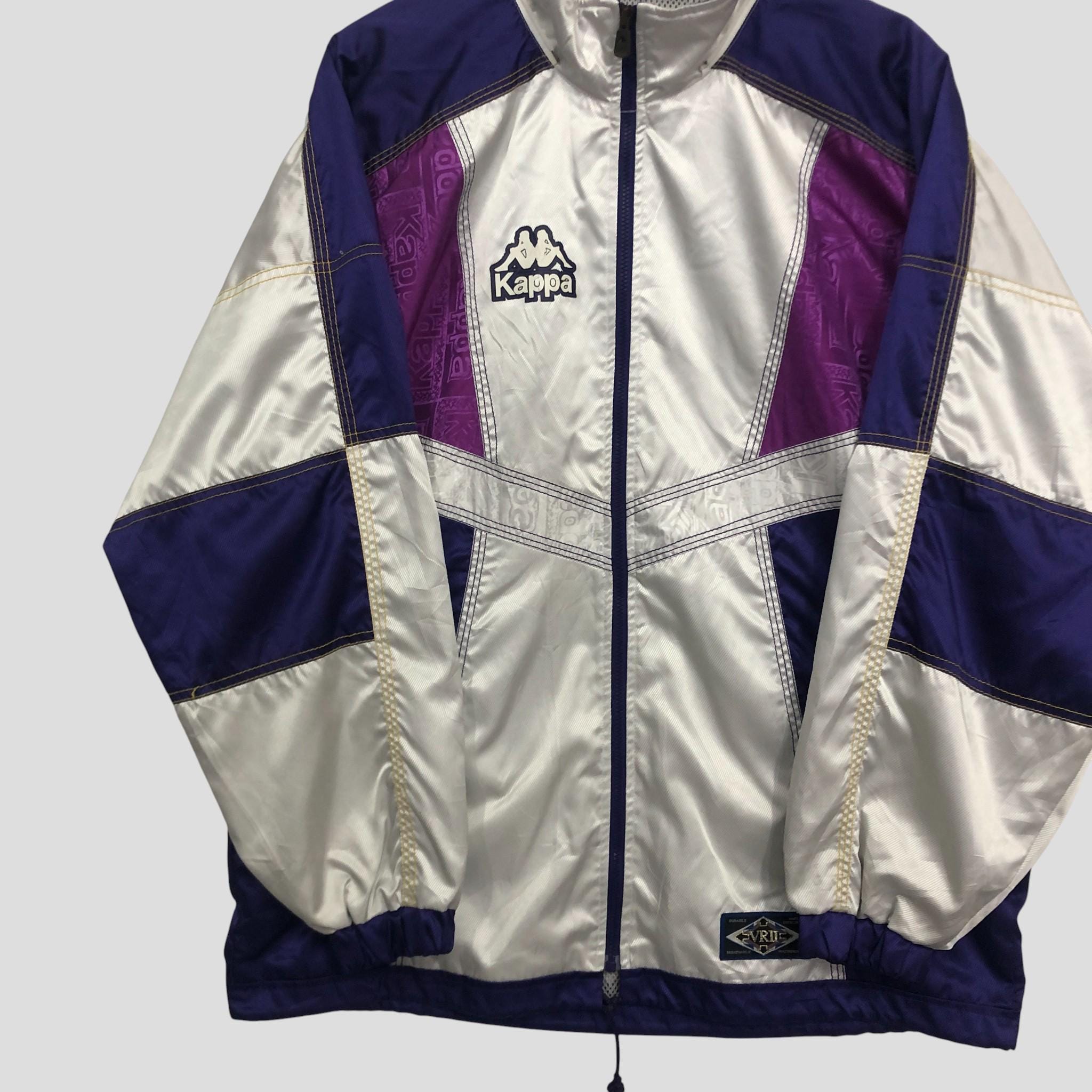 Vintage Kappa Nylon Windbreaker Jacket (size L) - Etsy