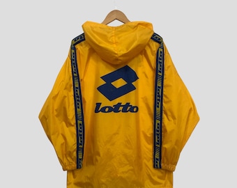 Vintage Lotto Calcio Italia Nylon Track Jacket - Etsy