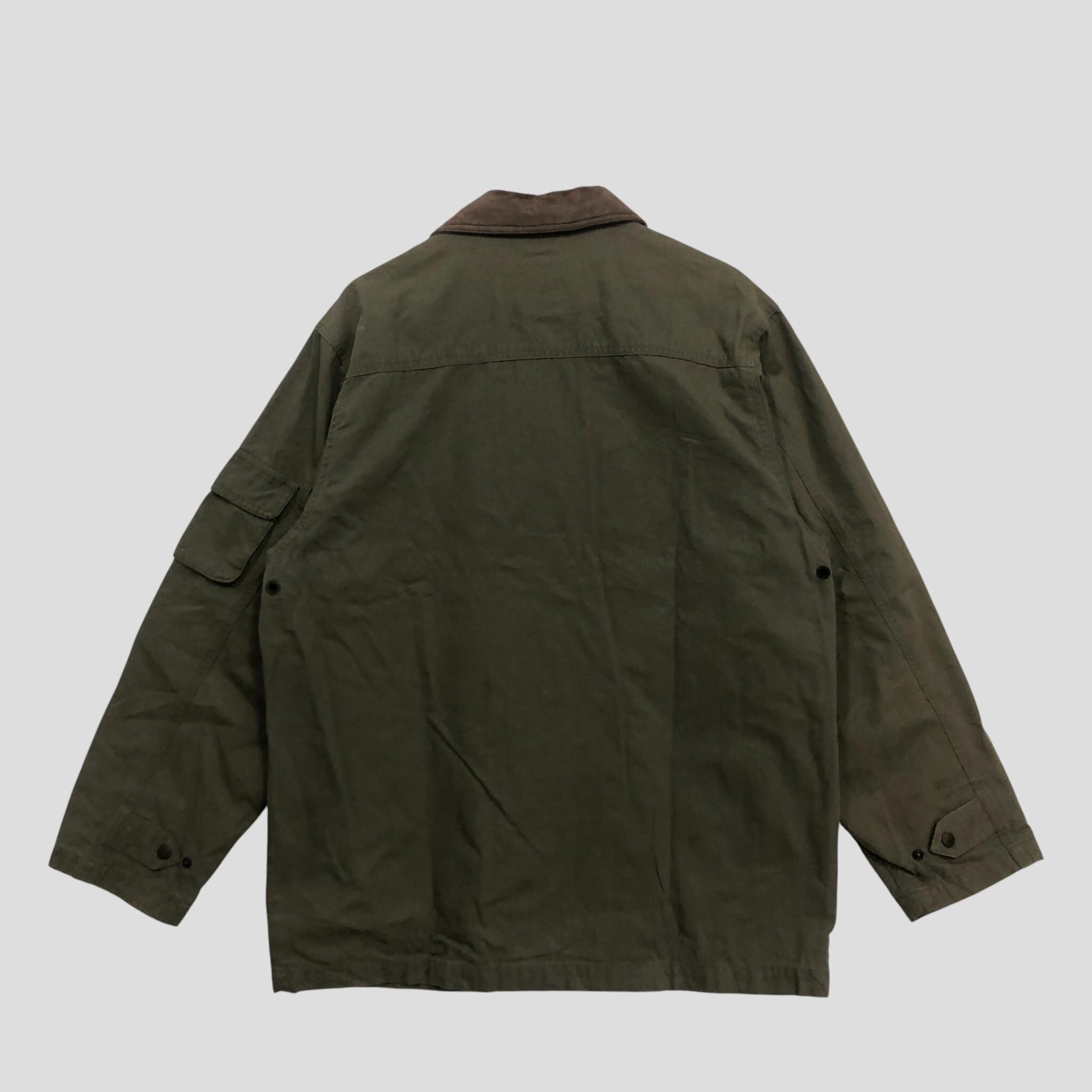 Vintage Eddie Bauer Hunting Jacket: 70s Duck Cotton Canvas 