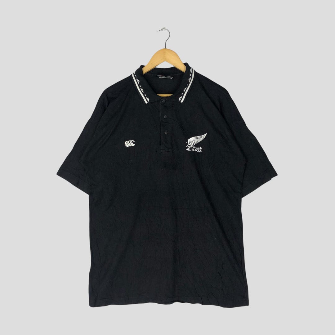 Canterbury ラガーシャツ ALL BLACKS XL CANTERBURY New Zealand Rugby