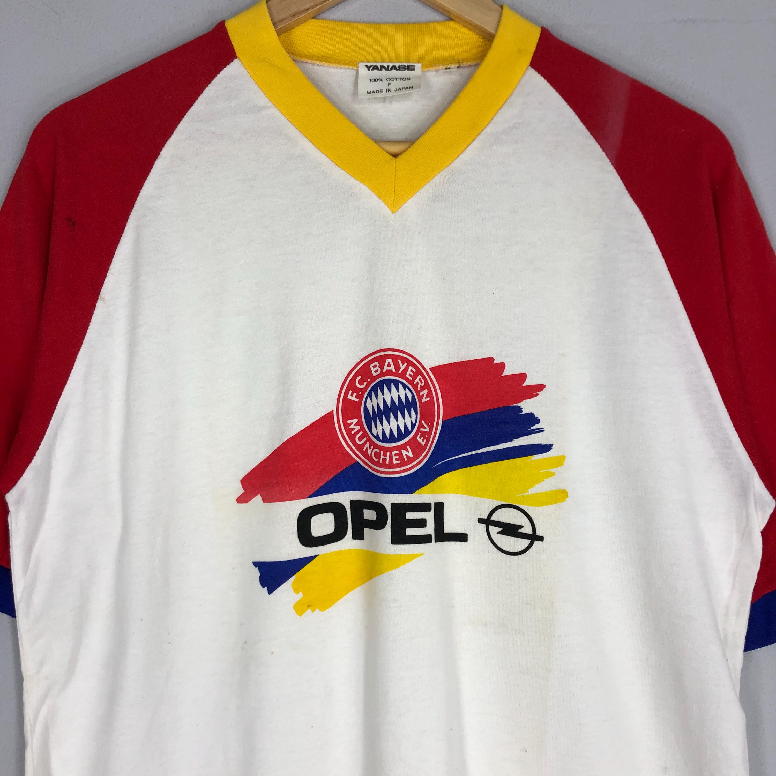 Vintage Bayern Munich Raglan T-shirt, Opel Sponsor (size M) - Etsy
