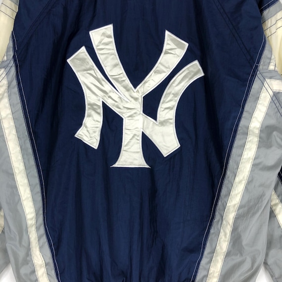 New York Yankees ジャケット Lサイズ ネイビー　1980年代物 a1a6ad1042958b3cdf0f981c670dab