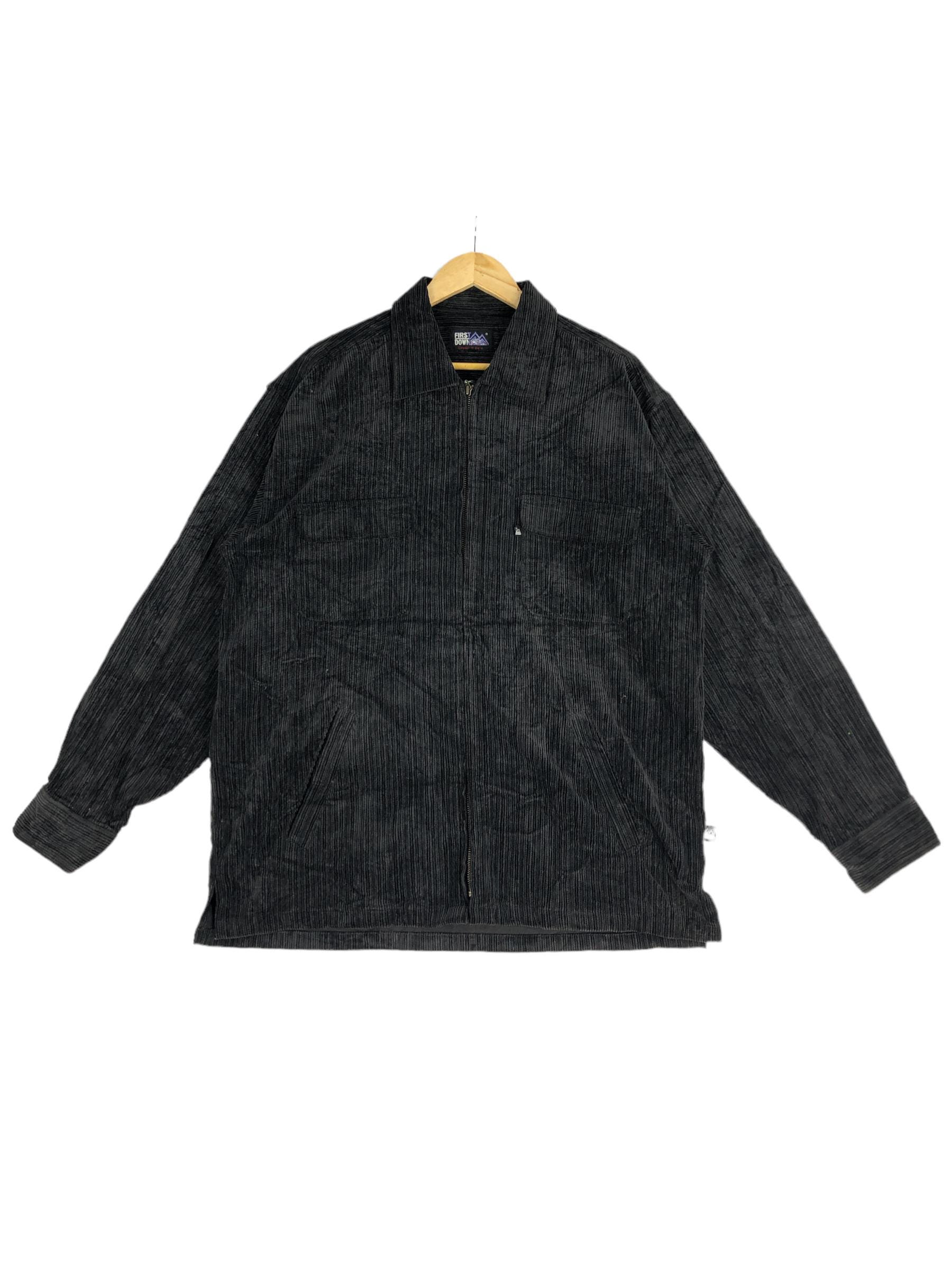 ジャケット・アウター GRID CORDUROY LONG JACKET reverberate Amazon.com: Men Spring Casual Corduroy Jackets Vintage Loose