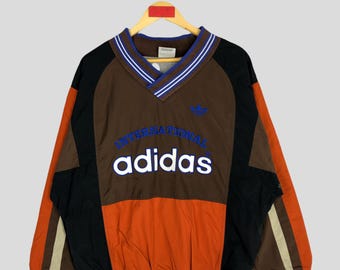 90年代ヴィンテージカラーブロックトラックジャケット – ターコイズ