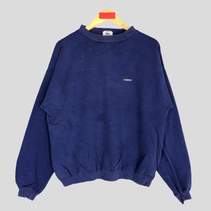 Vintage Izod Lacoste Sweatshirt XLarge Blue Izod Lacoste Crewneck Lacoste Pullover Lacoste Jumper Size XL