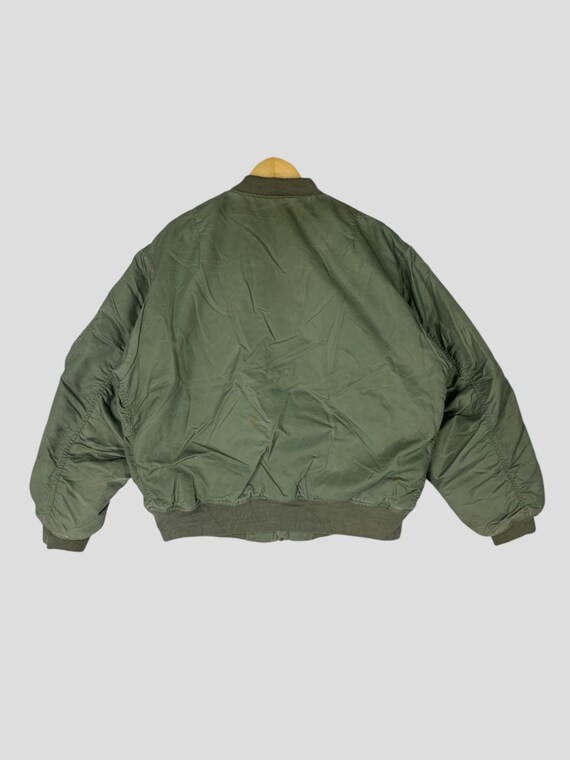 Vintage 90s Pro Keds Army Green Bomber Jacket - Size XL - Etsy