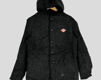 ヴィンテージ ダントン ウール ボタン ジャケット サイズ 38 (M