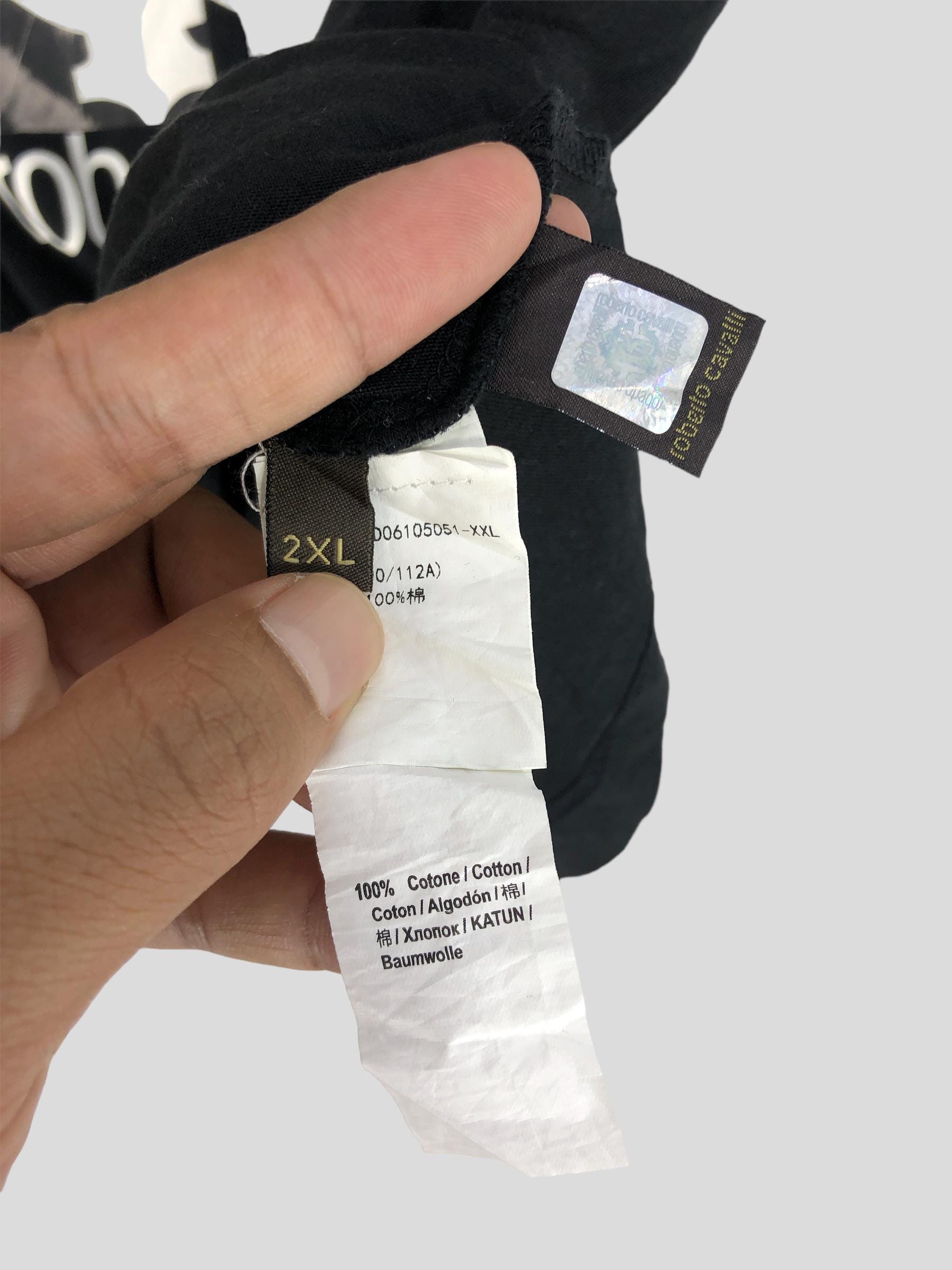 ヴィンテージ Y2K ロベルトカヴァリ タイガー ビッグプリント ロゴ T 