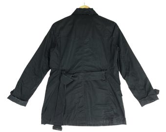 Vintage Burberry Black Label Trench Coat, Size M - Etsy