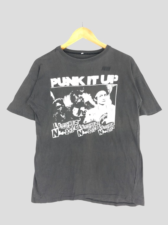 ヴィンテージ 90年代 ラフィン・ノーズ パンクバンド Tシャツ - サイズ