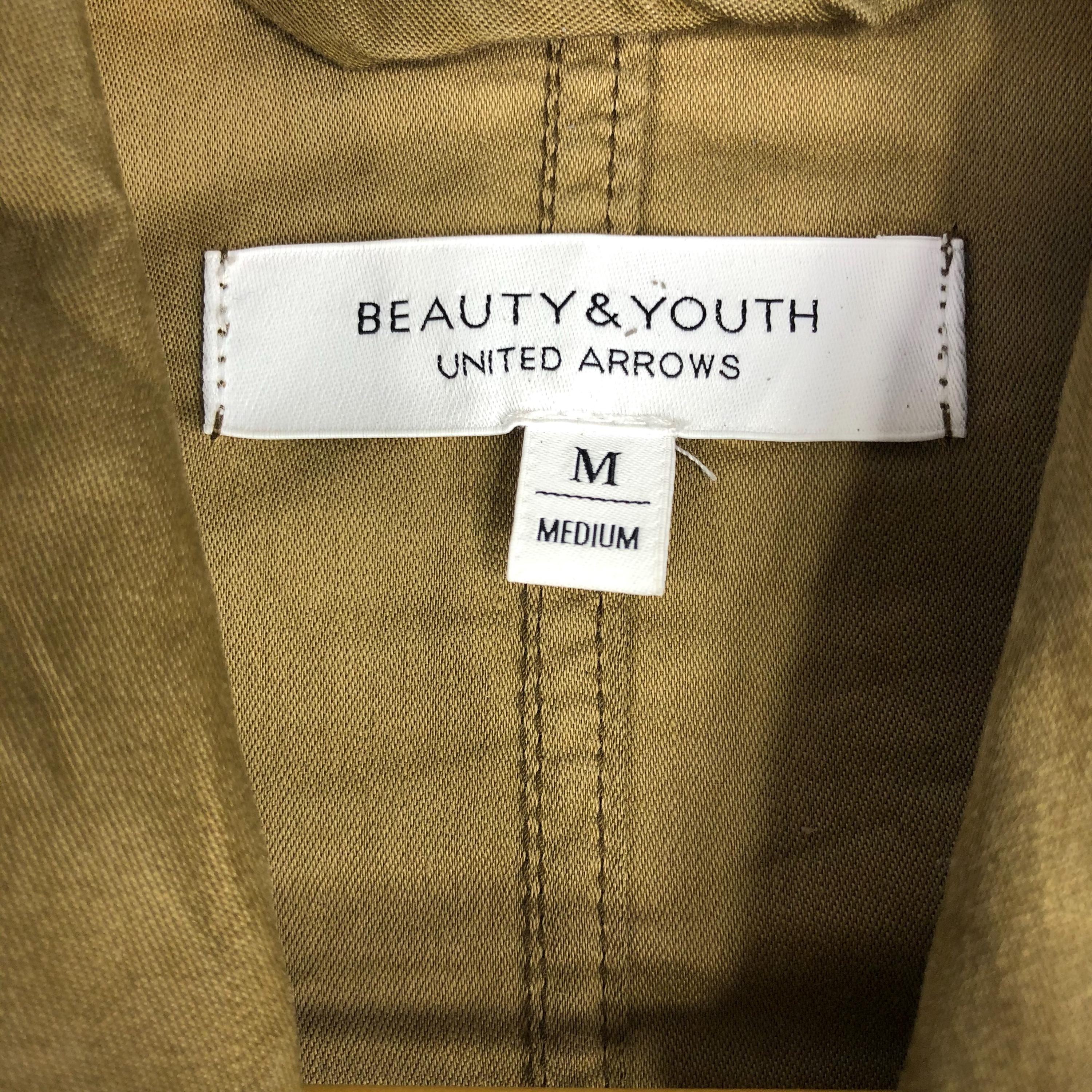 schott × BEAUTY&YOUTH UNITED ARROWS OVY B&Y UNITED ARROWS BEAUTY & YOUTH DUFFLE COAT LONG HOOD FULLY
