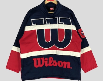 Vintage Wilson Big Logo Sweatshirt: XL Crewneck Pullover