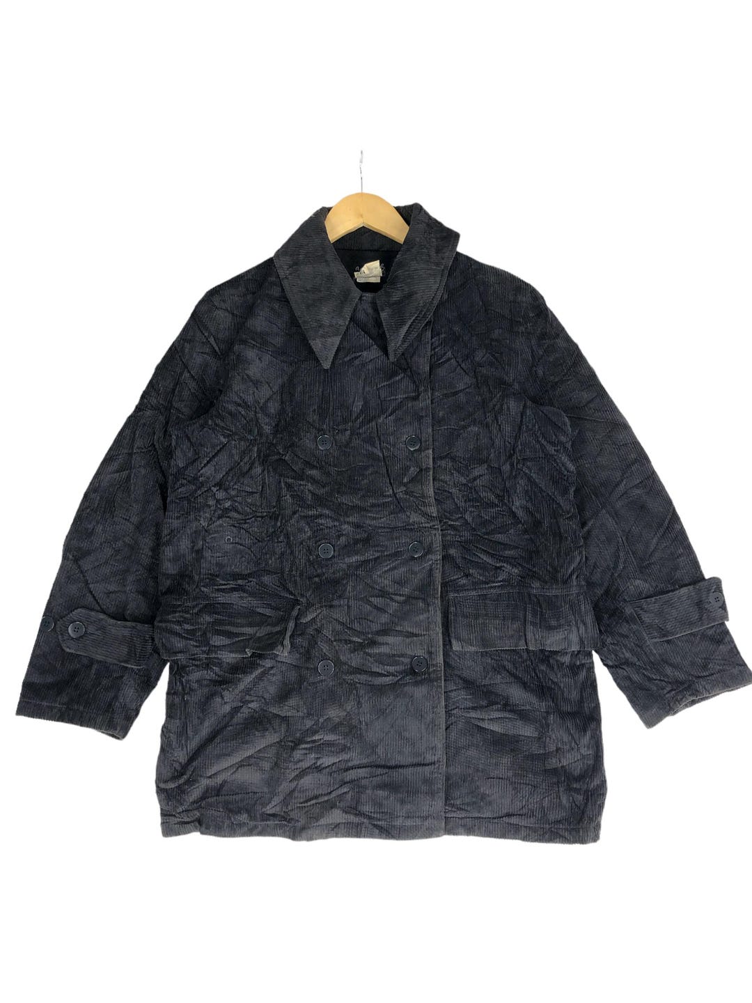 ジャケット・アウター 90s archive agnes b. homme corduroy coat black corduroy cotton jacket
