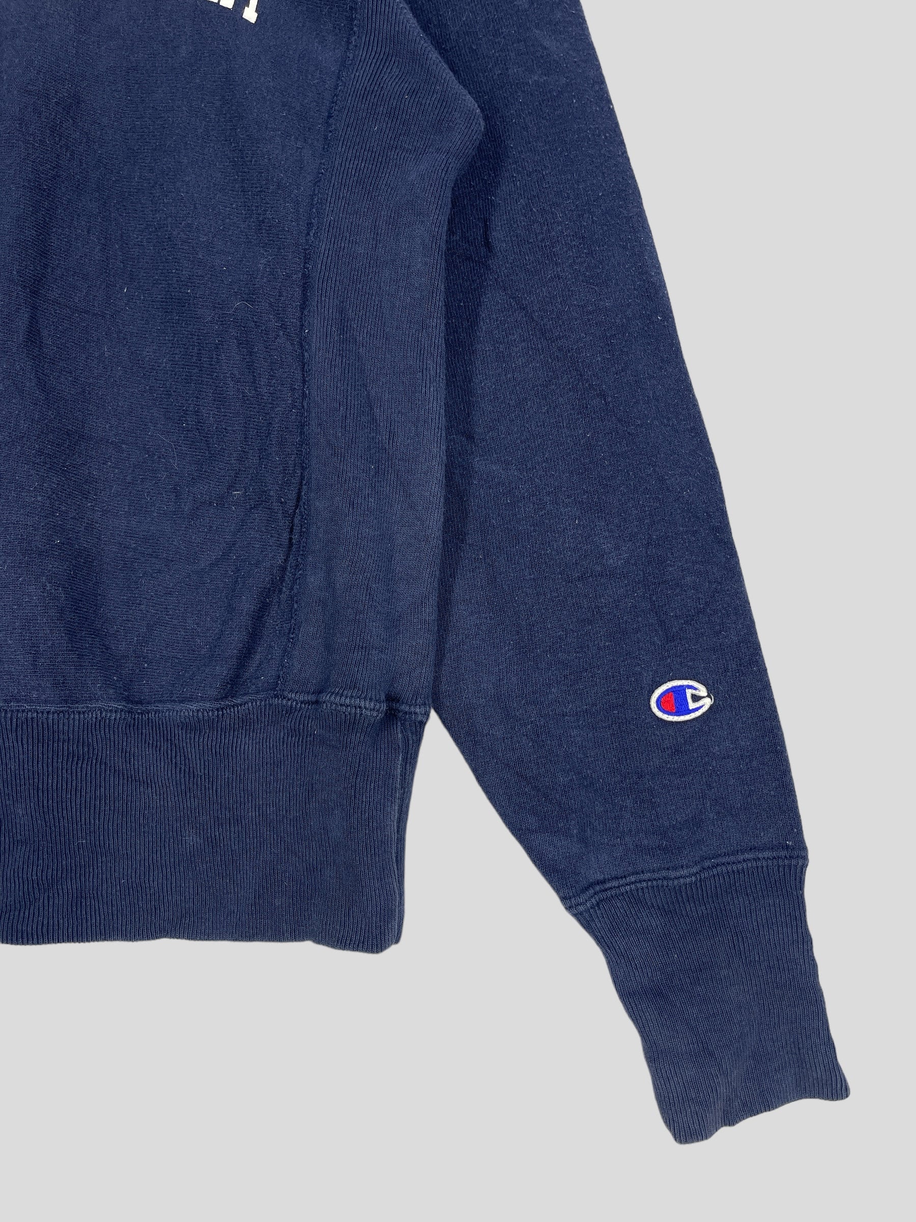 Vintage 90s Champion Reverse Weave Sweatshirt, Midnight Blue, Size
