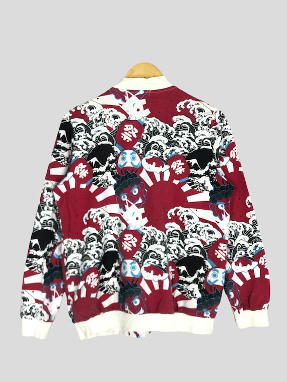 Felpa vintage ACDC RAG multicolore con cerniera XLarge Rising Sun