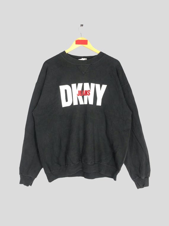 Vintage 90s USA製 DKNY スウェット トレーナー トップス 90s USA製 DKNY ダナキャラン スウェット 白 XL トレーナー