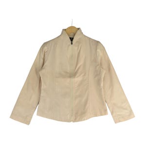 Vintage Fendi Zipper Women Coat Blazer Fendi Winbreaker Jacket Fendi Light Women Jacket Sweater Fendi Made In Italy  Size M