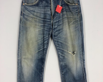 Vintage LEVI'S®︎ CLIP Sterling Vintage OG 1950s LEVIS 501 ZXX Guaranteed Patch Hidden Rivet